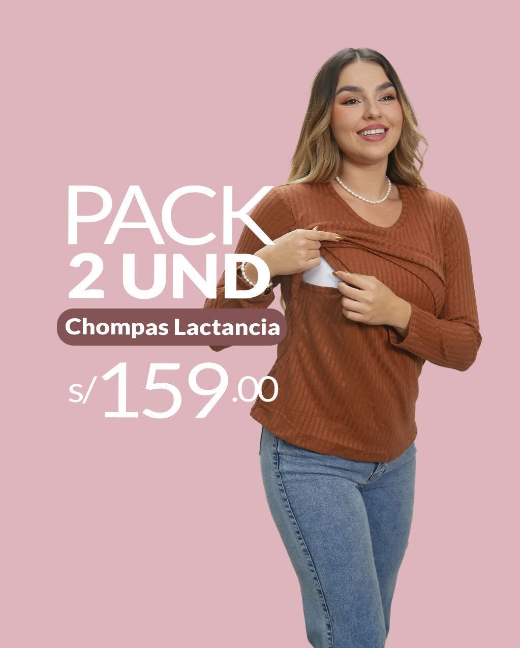 Pack 2 Chompas Lactancia