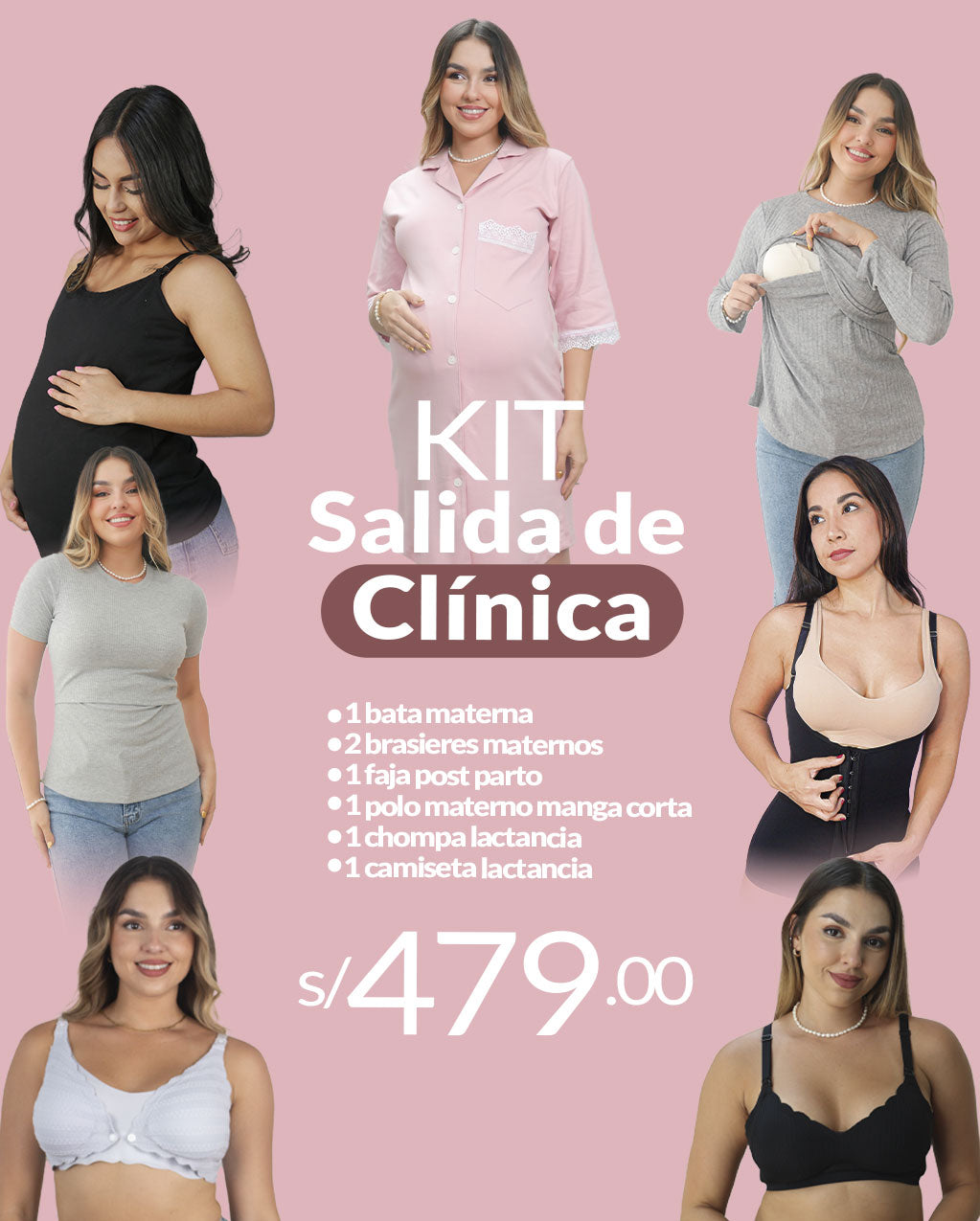 Kit Completo Post Parto