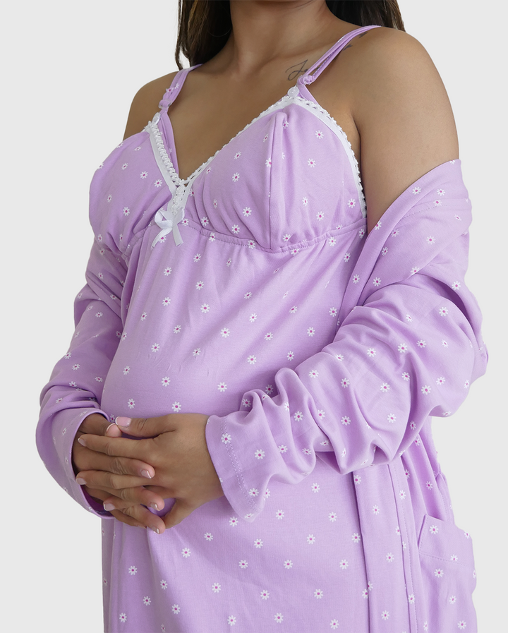 Set Bata Cecilia Manga Larga