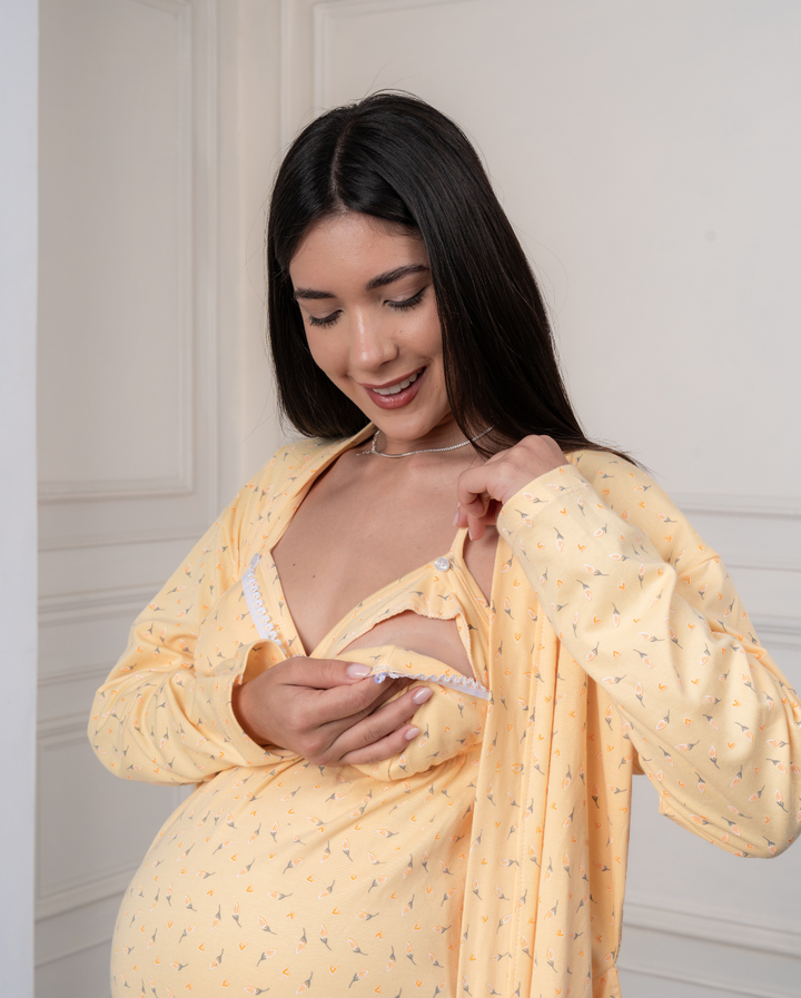 Set Bata Cecilia Manga Larga