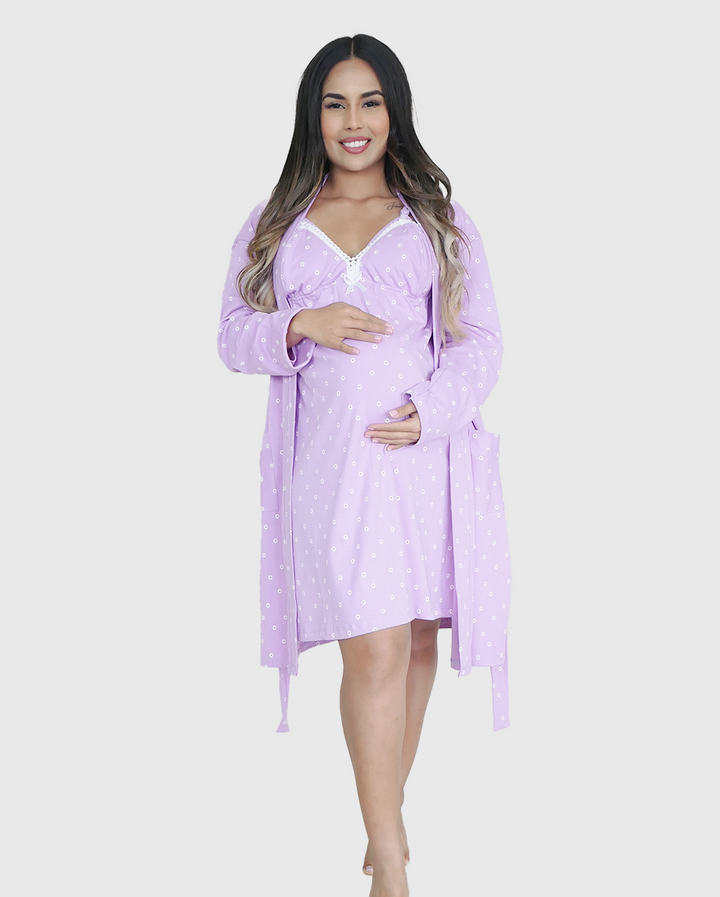 Set Bata Cecilia Manga Larga