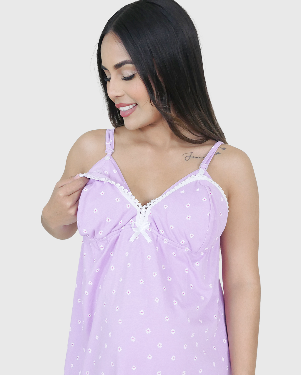 Set Bata Cecilia Manga Larga