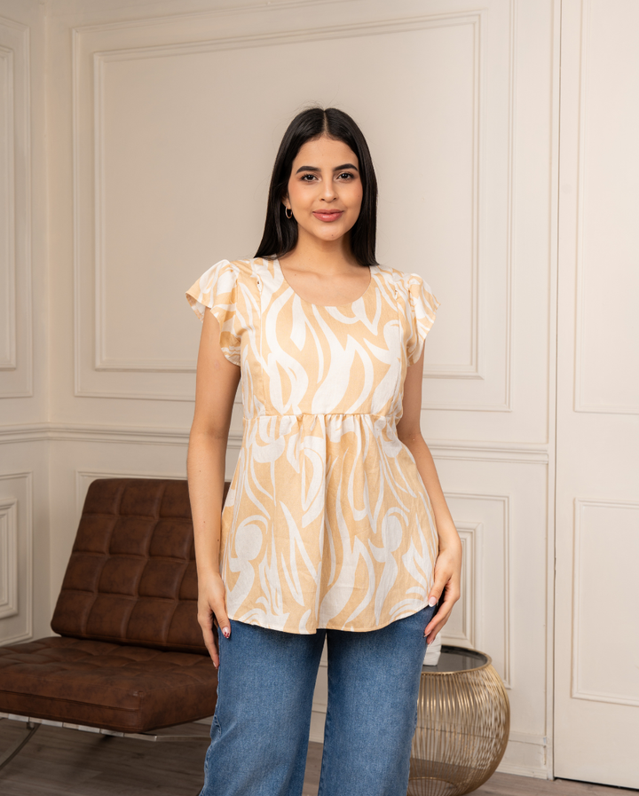 Blusa Materno Lactancia Lina