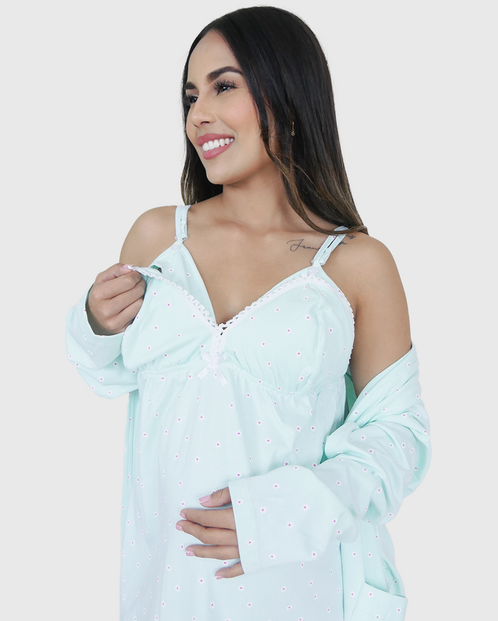 Set Bata Cecilia Manga Larga