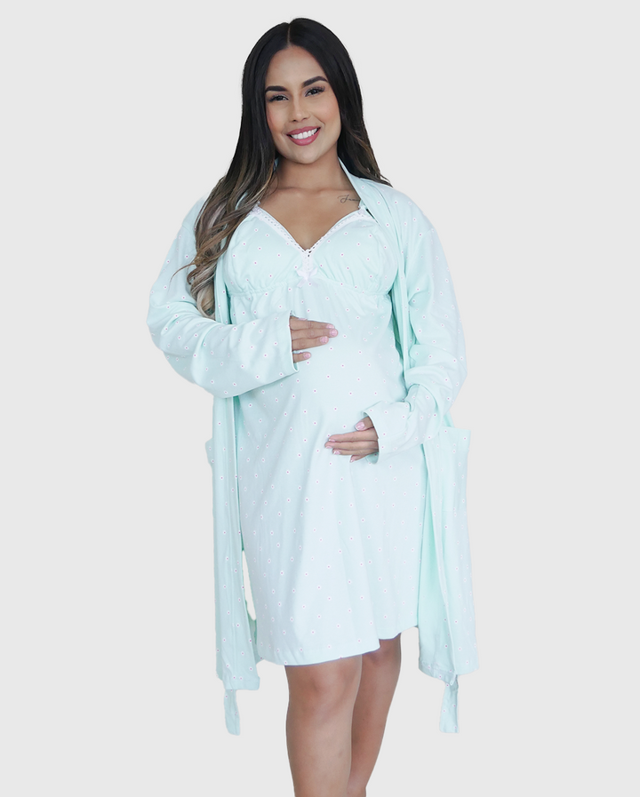 Set Bata Cecilia Manga Larga
