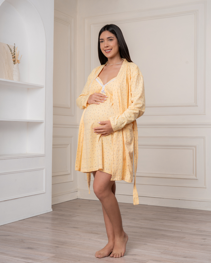 Set Bata Cecilia Manga Larga