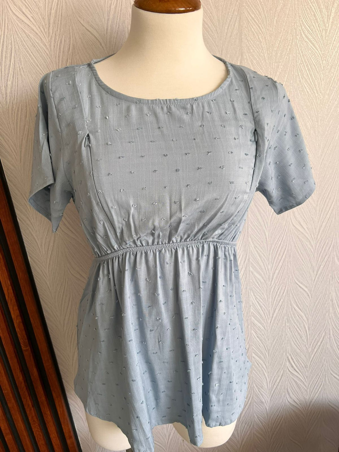 Blusa Lactancia Luana Manga Corta