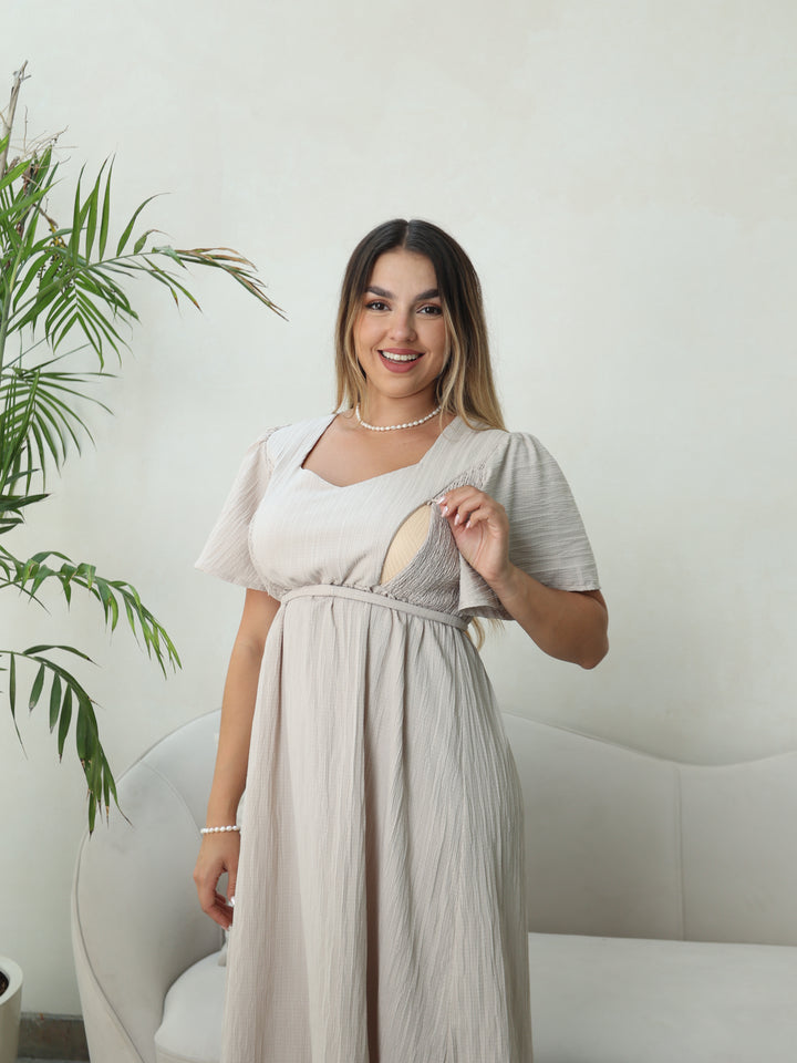 Vestido Materno Lactancia Eliana