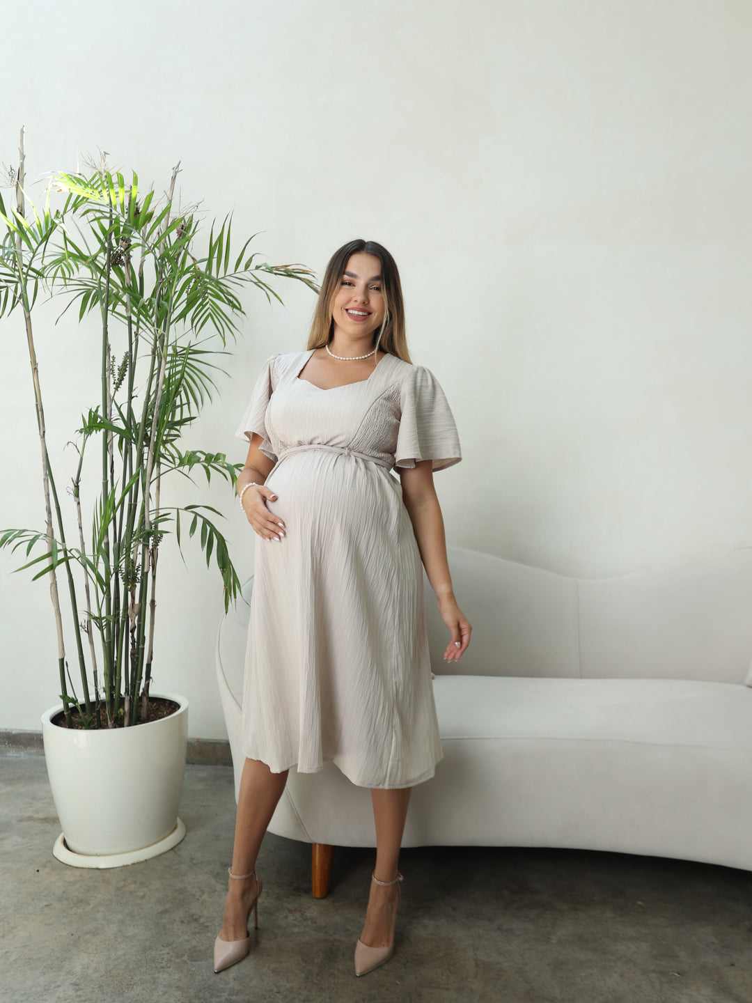Vestido Materno Lactancia Eliana