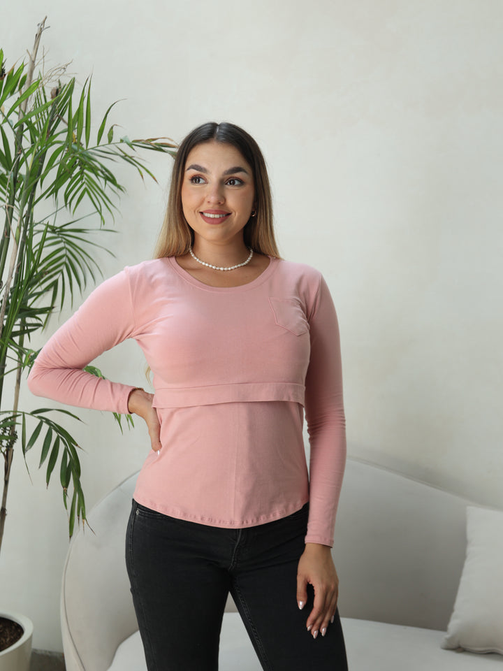 Polo Lactancia Katia Manga Larga