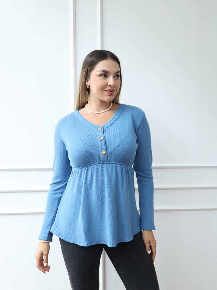 Polo Lactancia Mariela Manga Larga