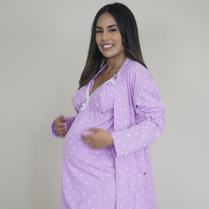 Set Bata Cecilia Manga Larga