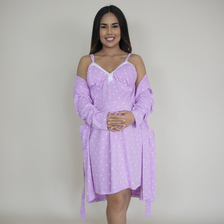 Set Bata Cecilia Manga Larga