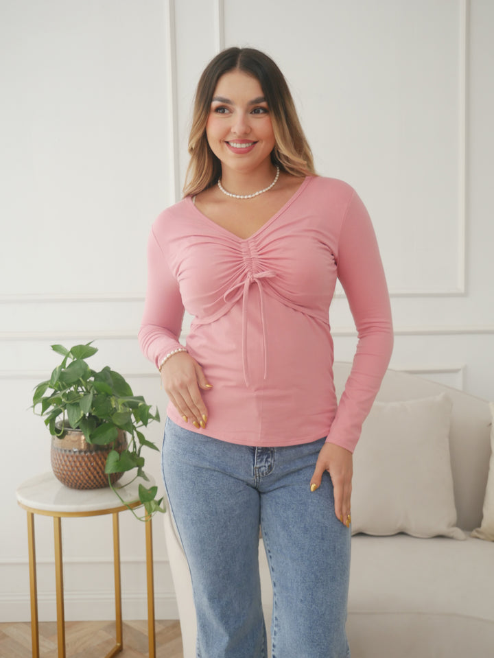Polo Lactancia Lea Manga Larga
