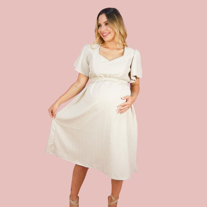 Vestido Materno Lactancia Eliana